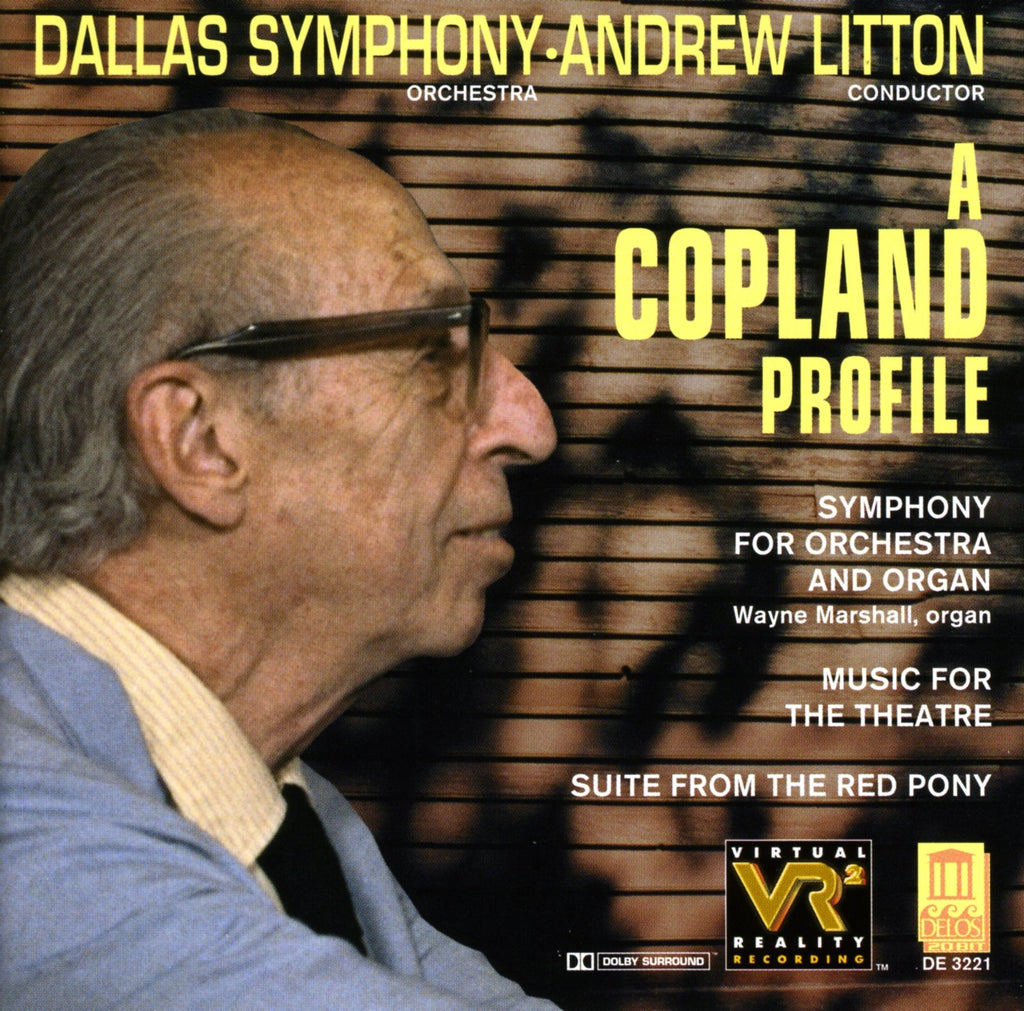COPLAND - A Copland Profile - Organ Symphony / Music for the Theatre / Suite from the Red Pony (CD)