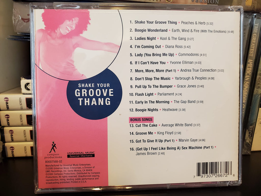 Shake Your Groove Thang (CD)