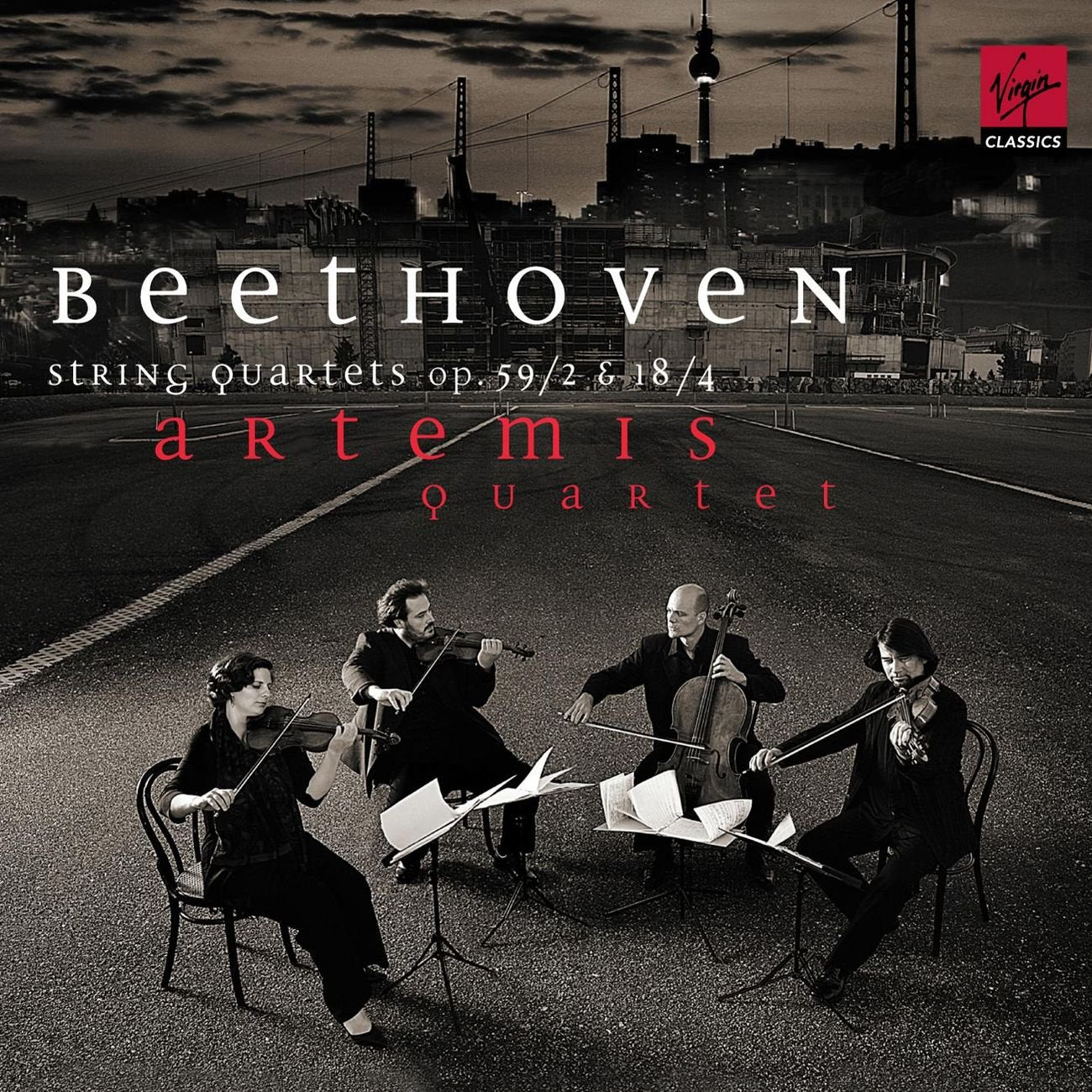 Ludwig van Beethoven / Artemis Quartett - Beethoven: String Quartets Opp. 59/2 & 18/4 (CD)