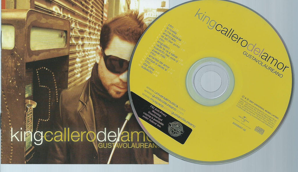 Gustavo Laureano - Kingcallero Del Amor (CD)