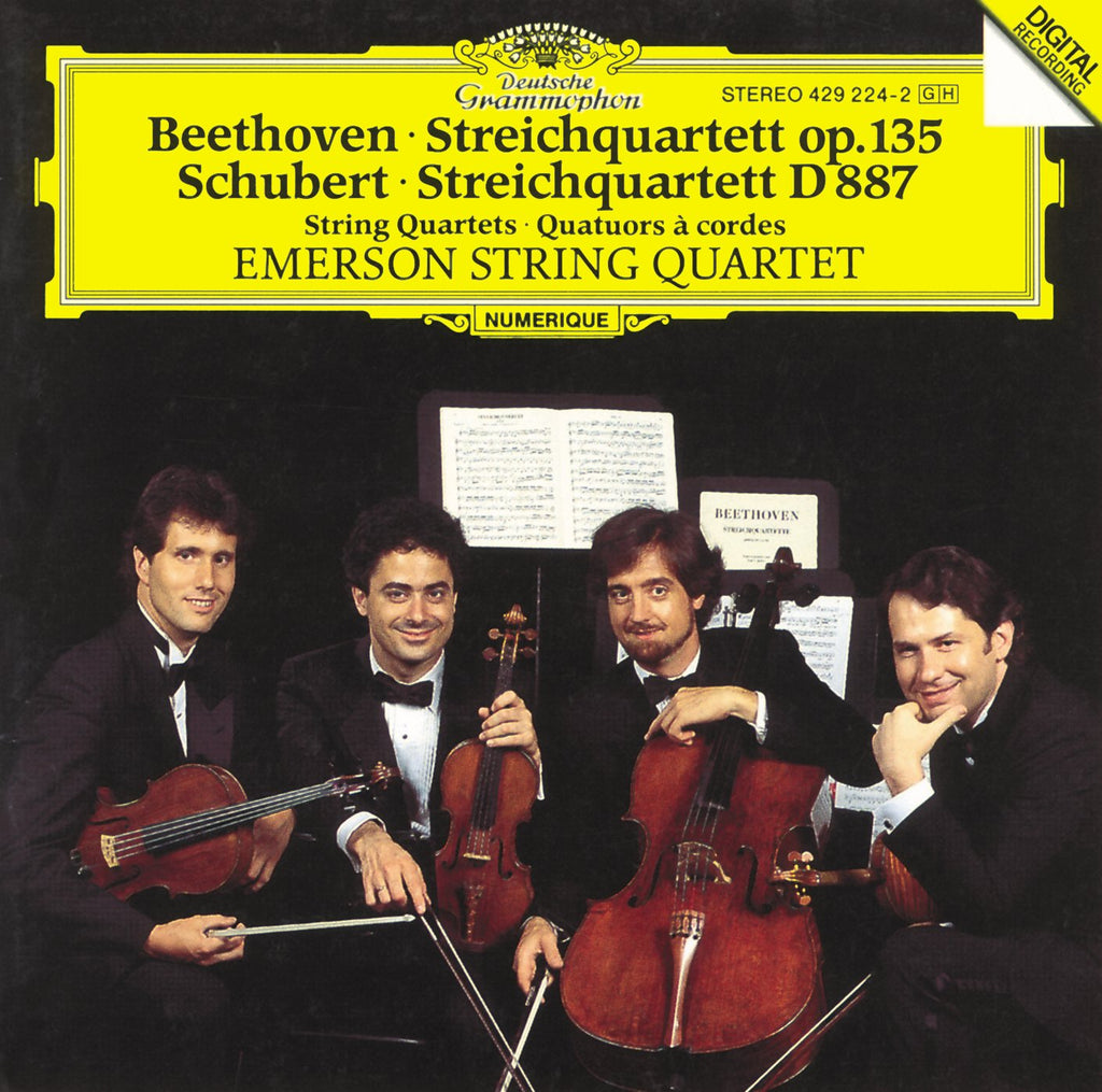 Schubert - Beethoven: String Quartet No. 16, Op. 135 / Schubert: String Quartet in G Major, D. 887 (CD)