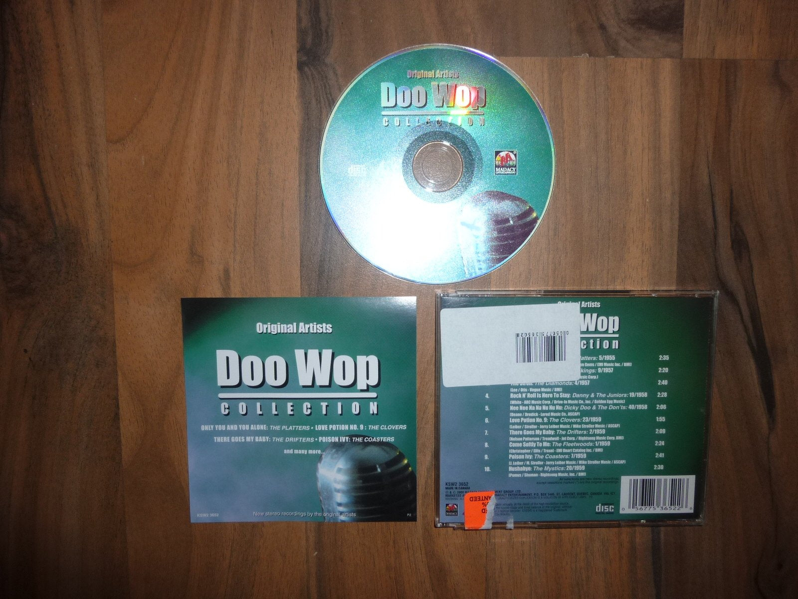 Original Artists - Doo Wop Collection (CD)