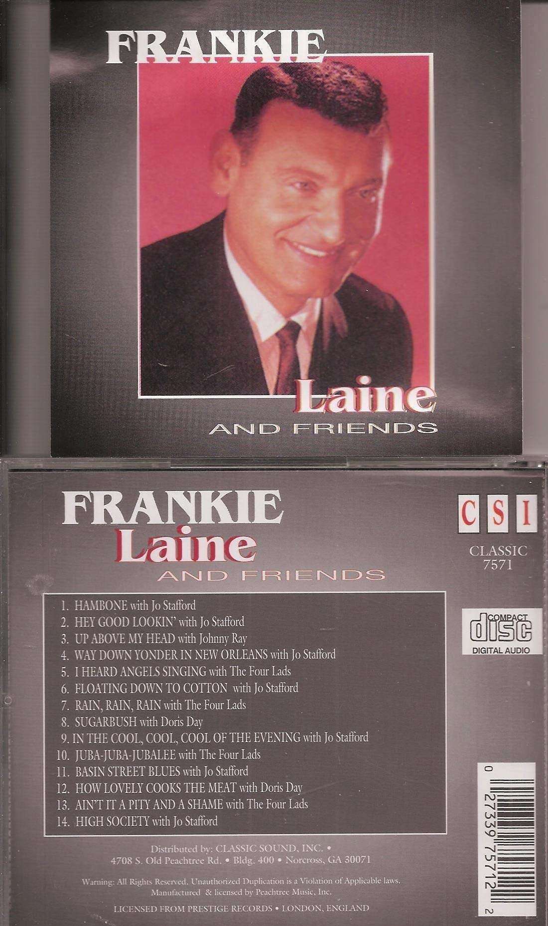 Jo Stafford - Frankie Laine and Friends (CD)