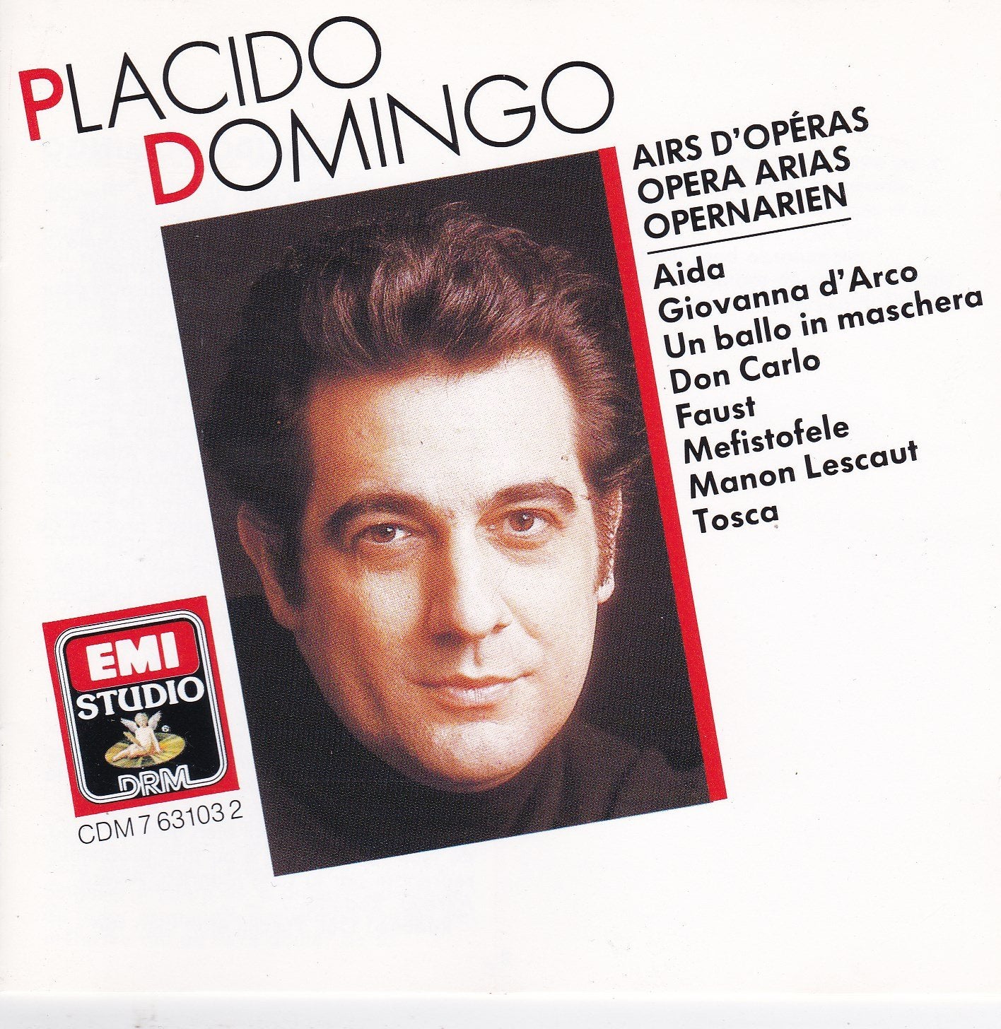 Placido Domingo - Opera Arias (CD)