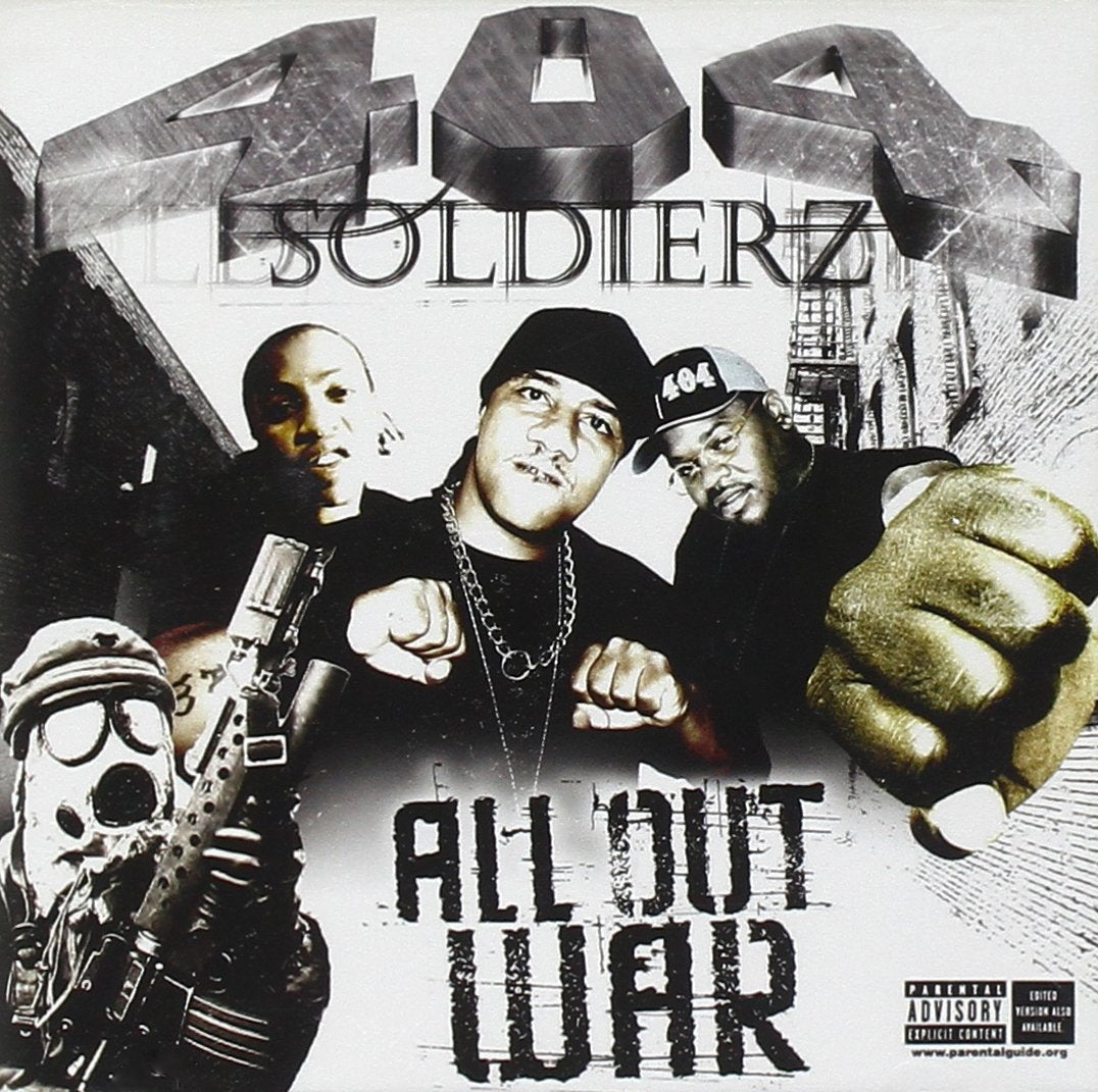 404 Soldierz - All Out War (CD)