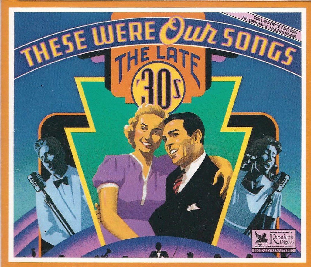 These were our songs the late 30s 4 disc cd set (CD)