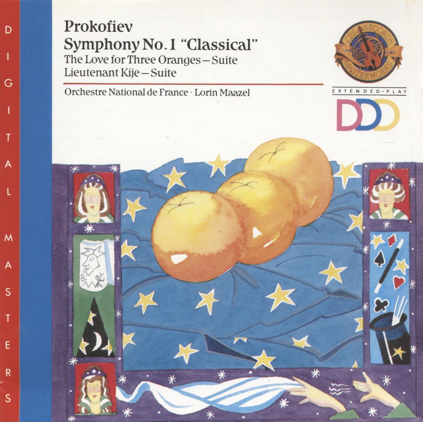 Prokofiev - Symphony No.1 Classical. The Love For Three Oranges Suite. Lieutenant Kije Suite. (CD)