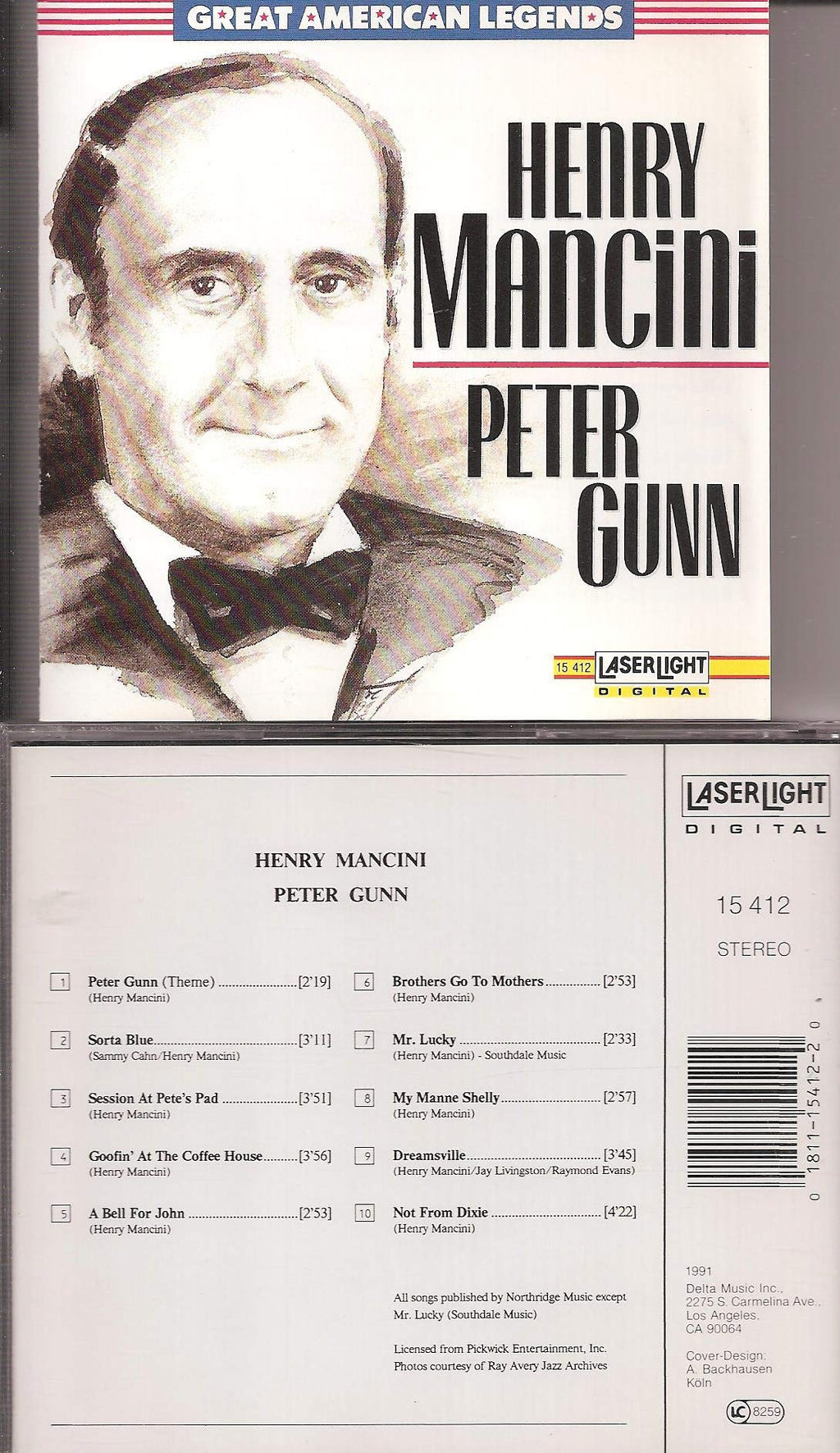 Henry Mancini - Music From Peter Gunn (CD)