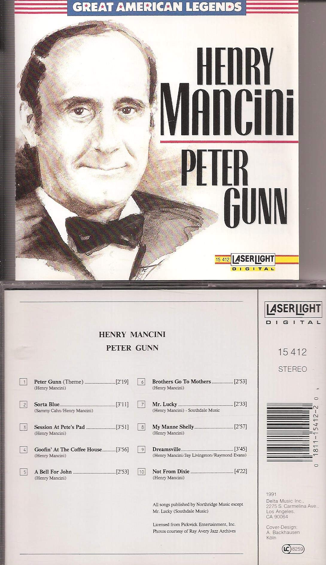Henry Mancini - Music From Peter Gunn (CD)