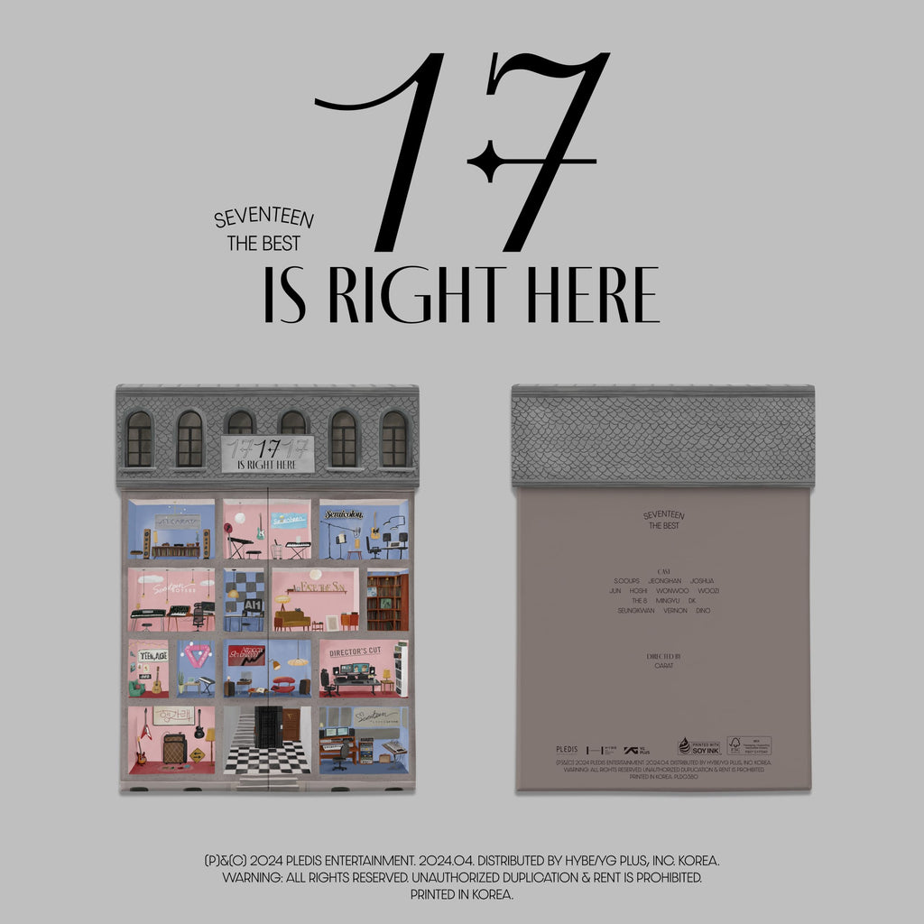 SEVENTEEN BEST ALBUM '17 IS RIGHT HERE'[HEAR Ver.] (CD)