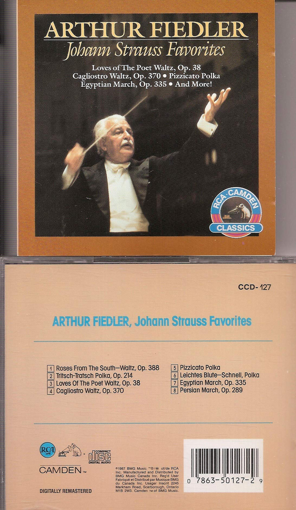 Arthur Fiedler / Johann Strauss Jr. - Johann Strauss Favorites (CD)