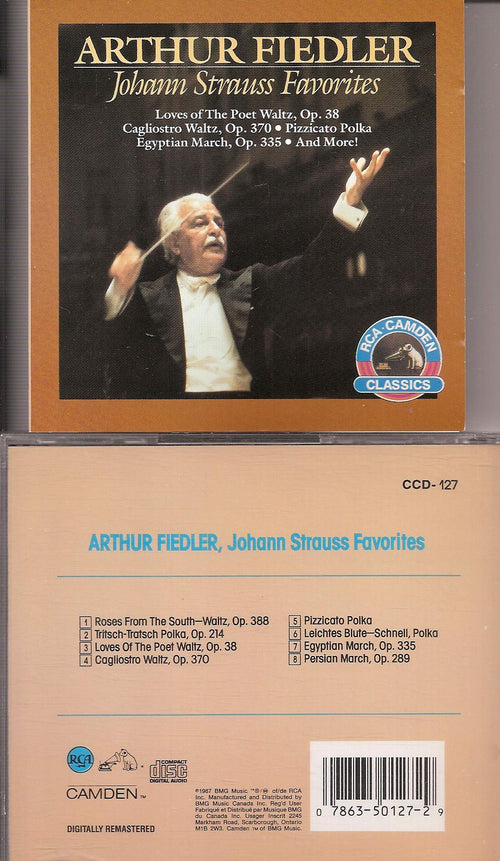 Arthur Fiedler / Johann Strauss Jr. - Johann Strauss Favorites (CD)