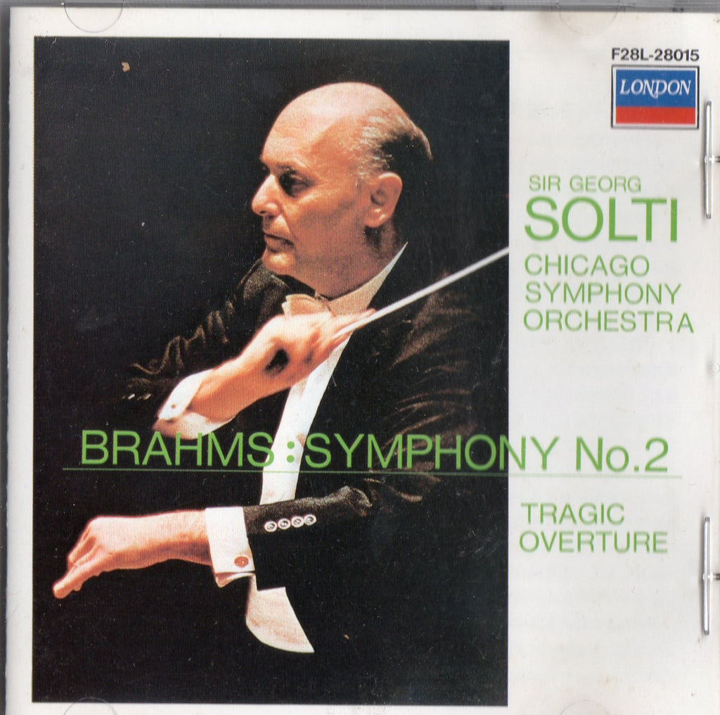 BRAHMS - Brahms: Symphony No 2 Tragic (CD)