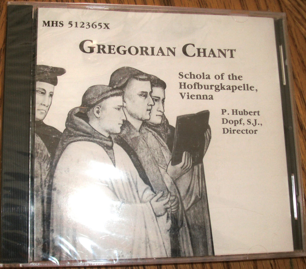 Gregorian Chant 0- Schola of the Hofburgkapelle Vienna (CD)