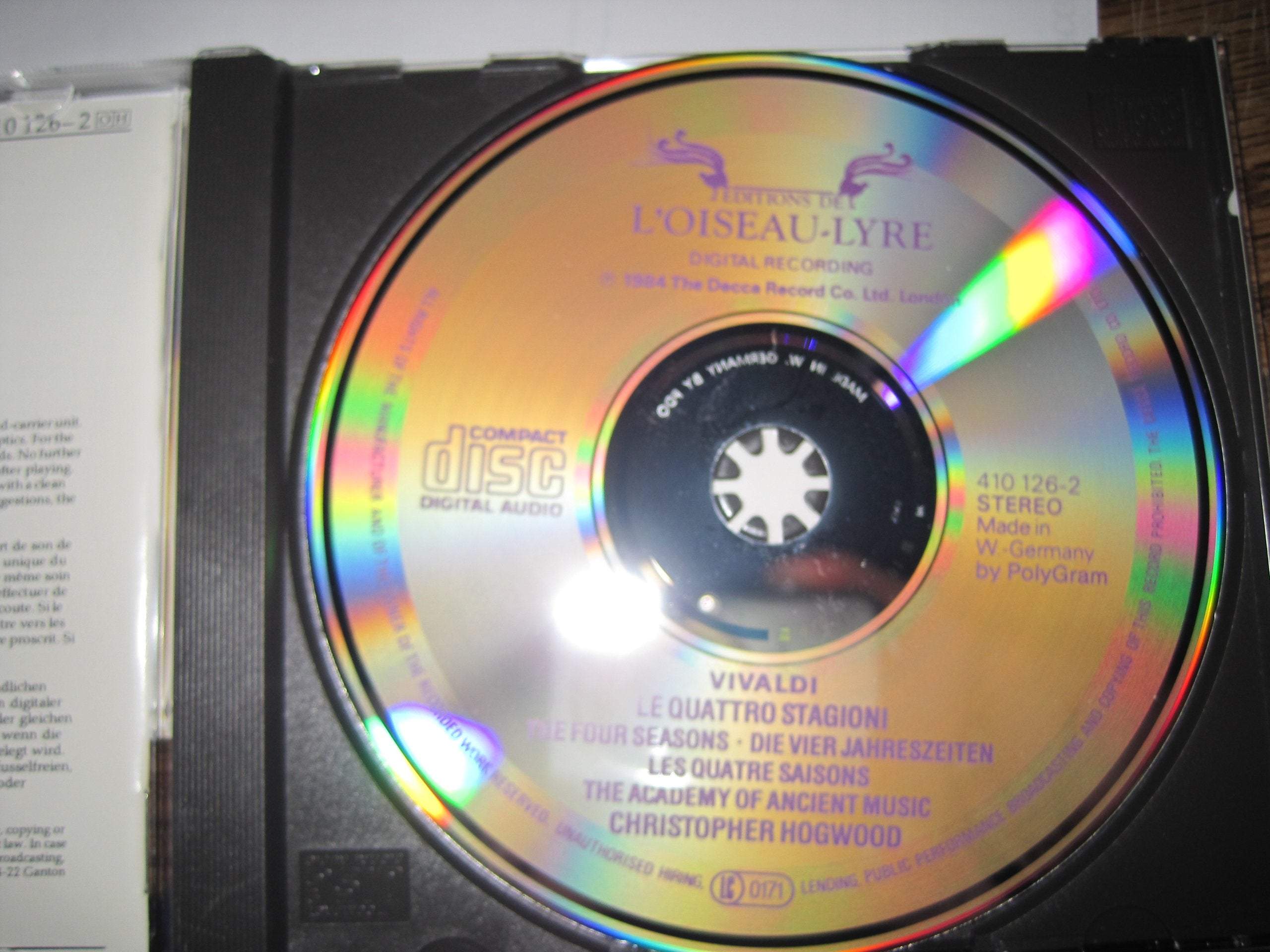 Antonio Vivaldi - Vivaldi: The Four Seasons (CD)