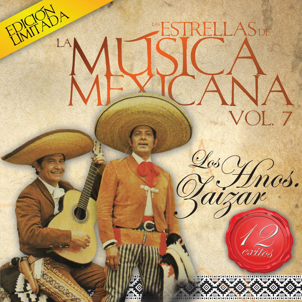 HARMANOS ZAIZAR - Estrellas De La Musica Mexicana (CD)