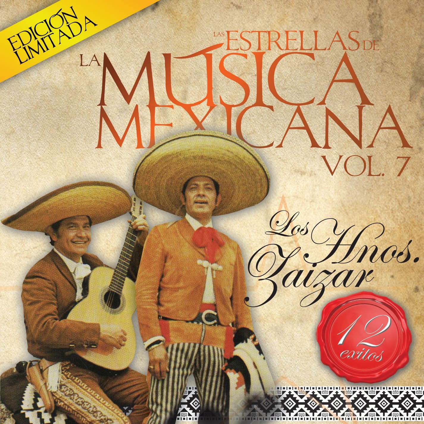 HARMANOS ZAIZAR - Estrellas De La Musica Mexicana (CD)
