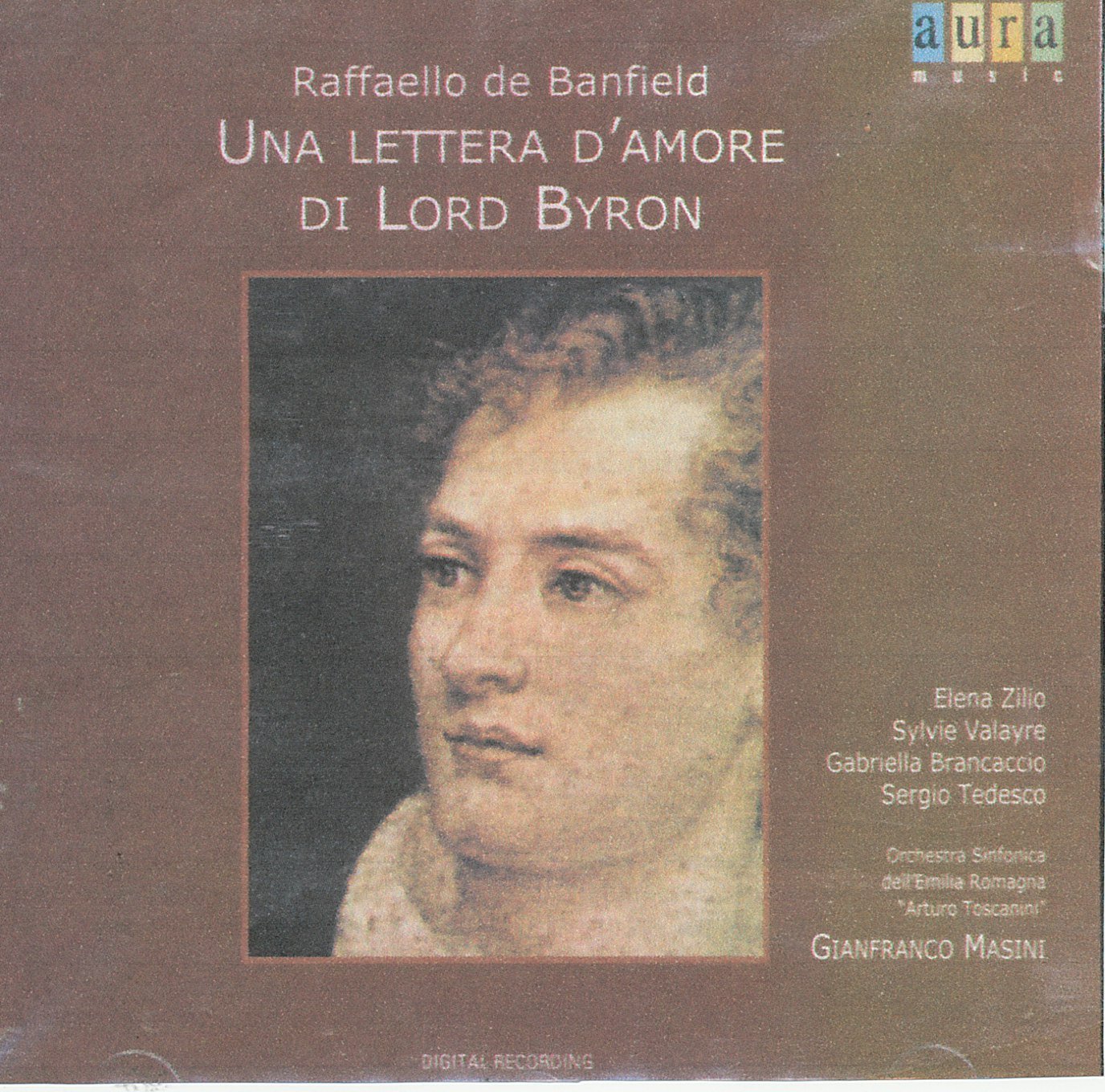 Raffaello De Banfield - Lord Byron's Love Letter (CD)