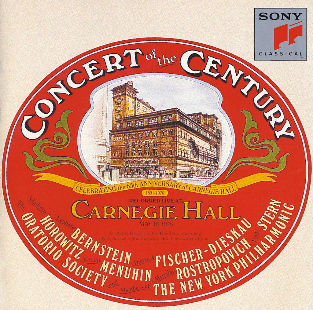 Leonard Bernstein - Concert of the Century: Celebrating the 85th Anniversary of Carnegie Hall (CD)