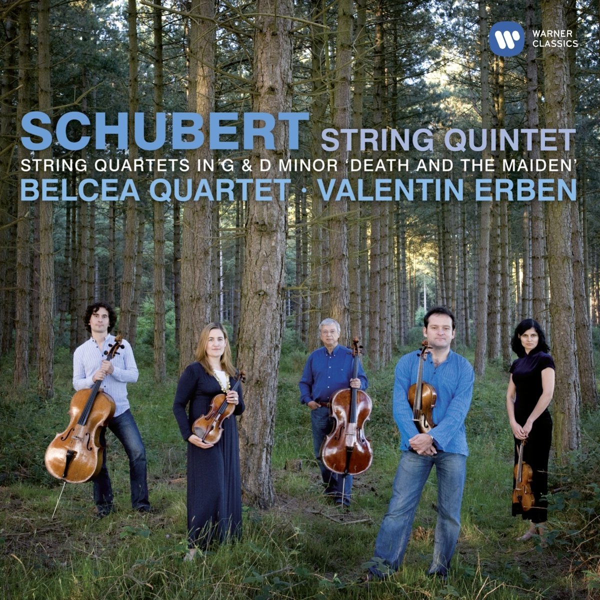 Schubert - Schubert: String Quintet, Quartet in G, Quartet in D minor (CD)