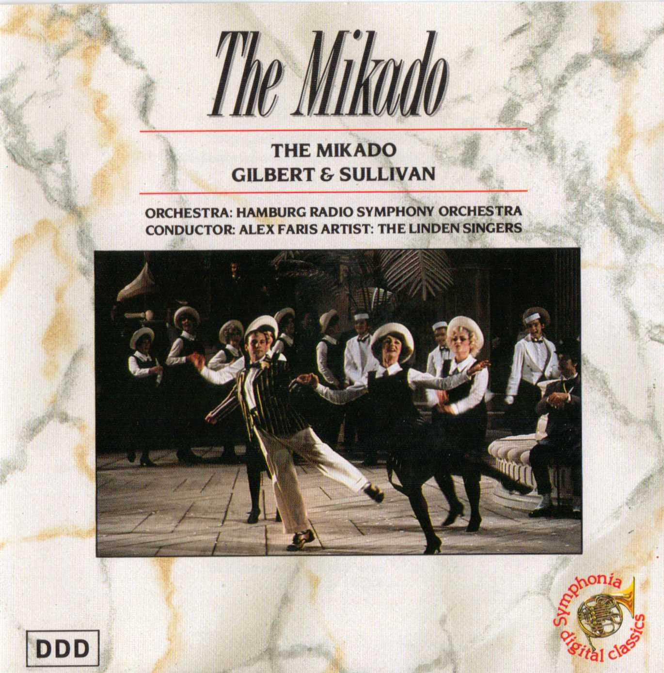 The Mikado: Gilbert and Sullivan: Hamburg Radio Symphony Orchestra (CD)