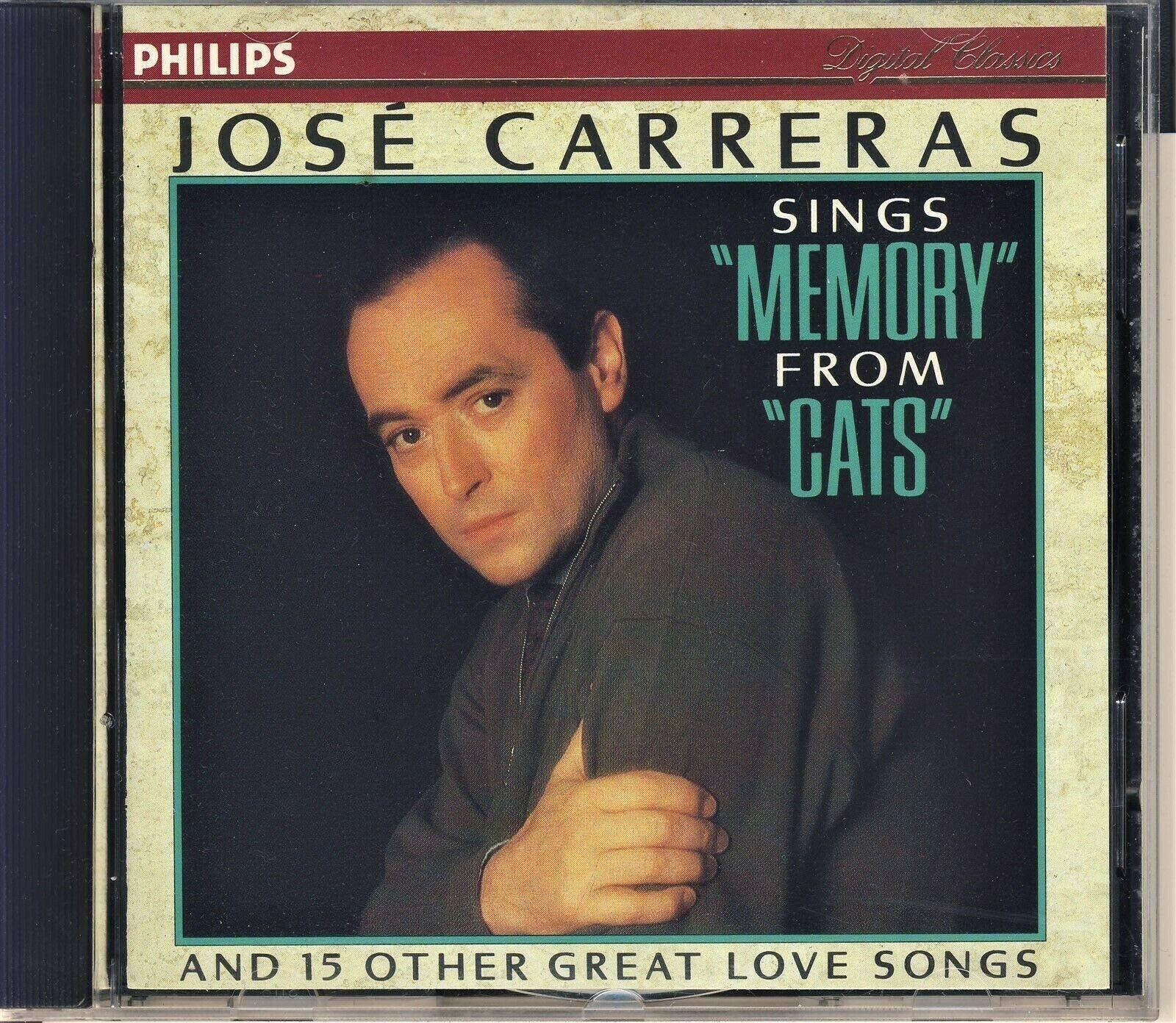 Jose Carreras - Jose Carreras Sings Memory From Cats and 15 Other Great Love Songs (CD)