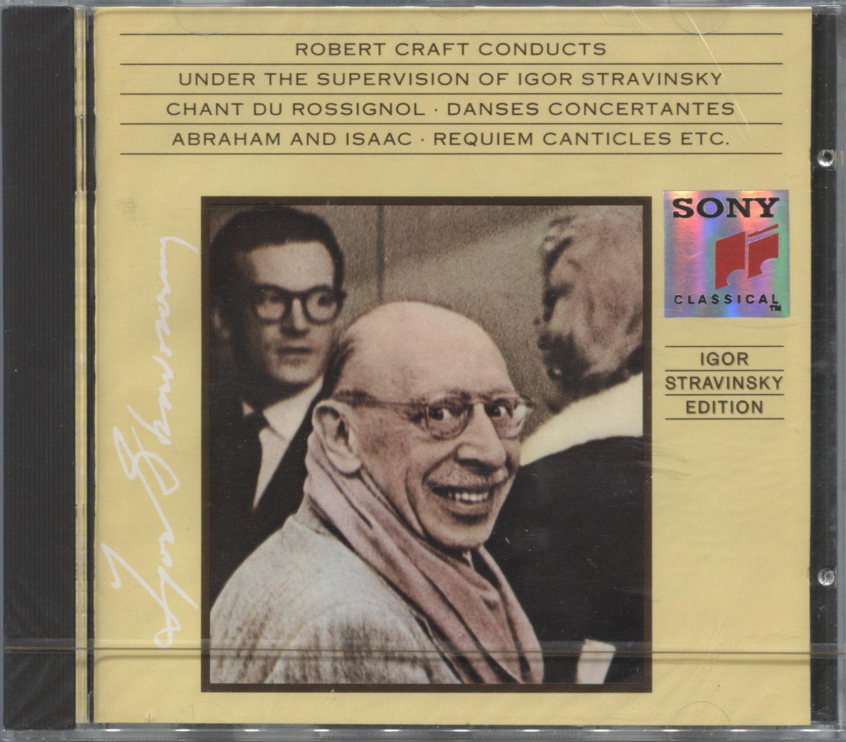 Robert Craft Conducts Under the Supervision of Igor Stravinsky: Chant Du Rossignol / Danses Concertantes / Abraham and Issac / Requiem Canticles (Igor Stravinsky Edition) (CD)