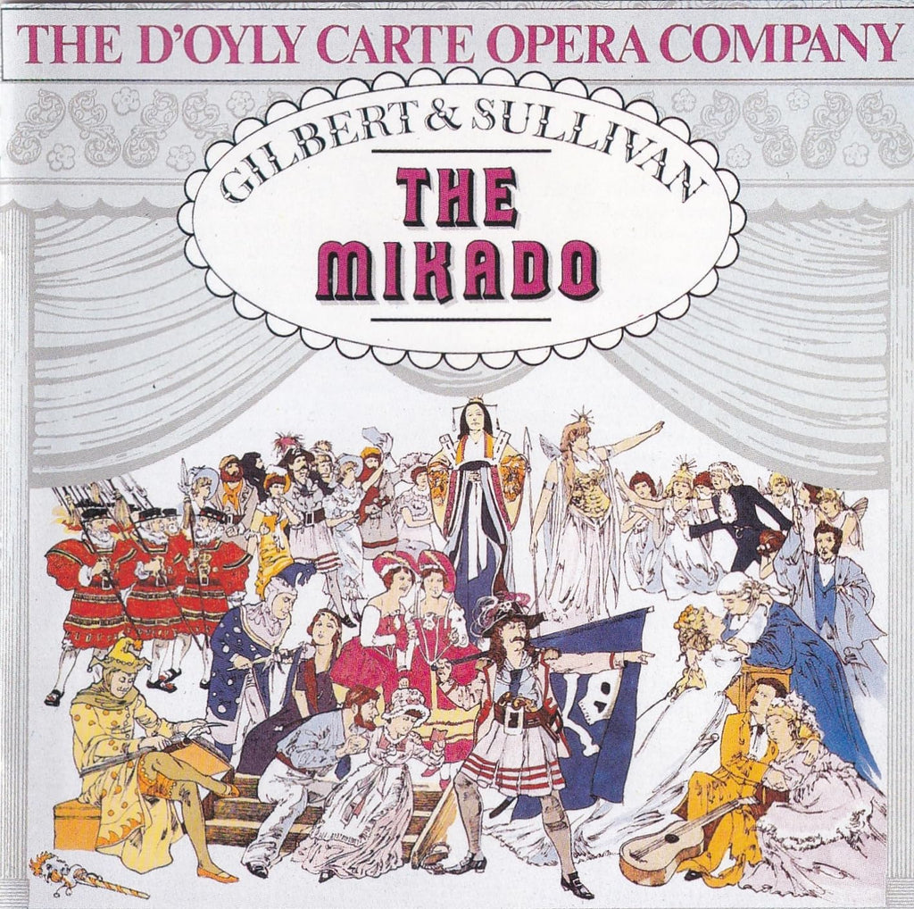 Sullivan - Gilbert and Sullivan - The Mikado - The D'oyly Carte Opera Company (CD)