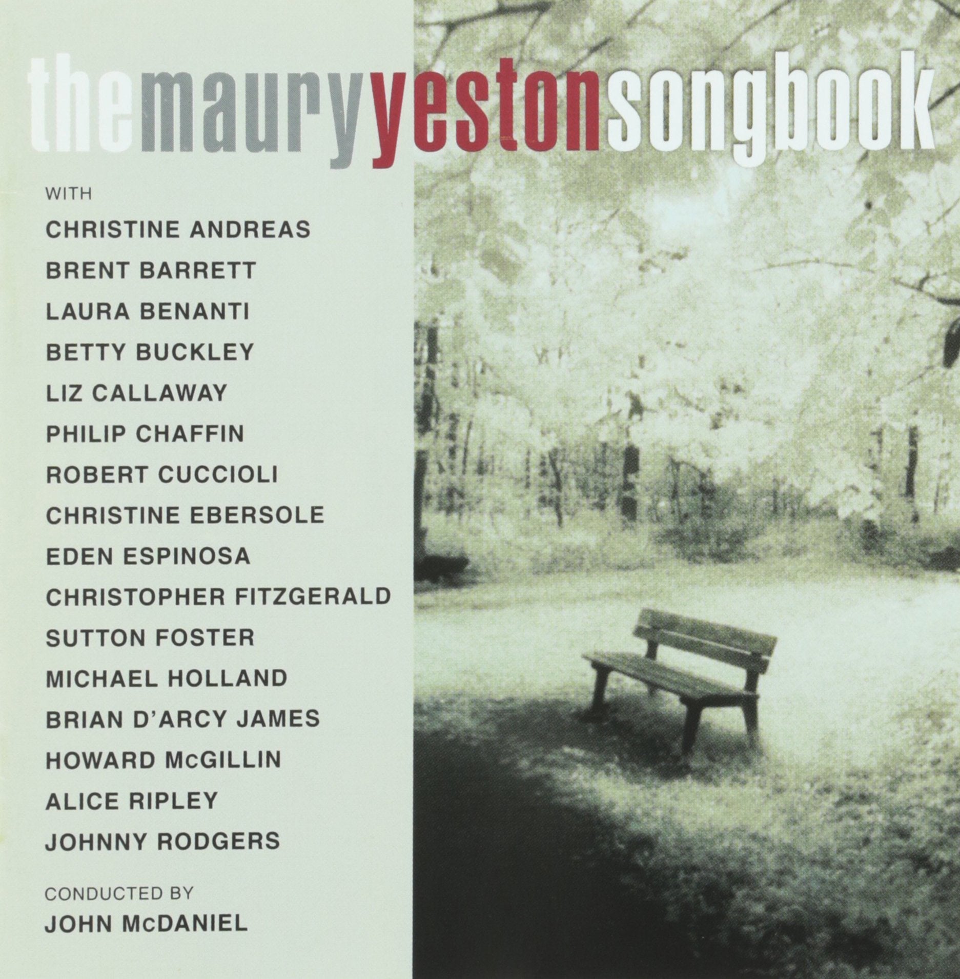 Maury Yeston - The Maury Yeston Songbook (CD)