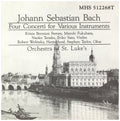 Bach - Johann Sebastian Bach: Four Concerti For Various Instruments (CD)