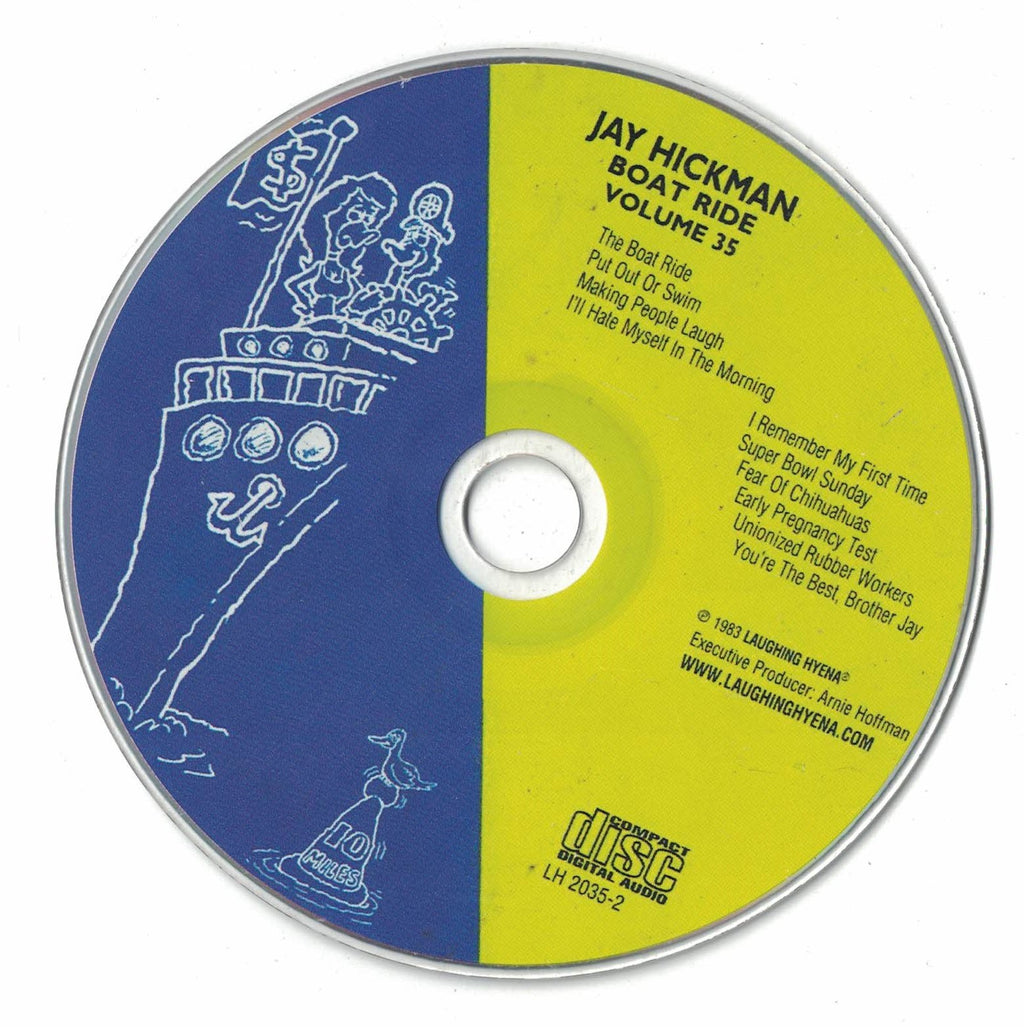 Jay Hickman - Boat Ride (CD)