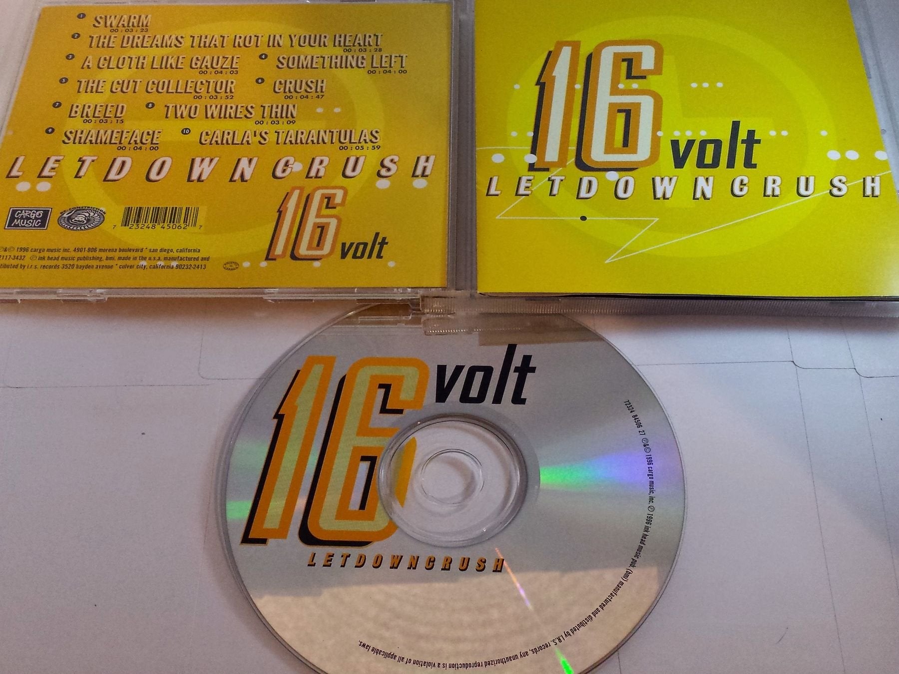 16 Volt - Letdowncrush (CD)