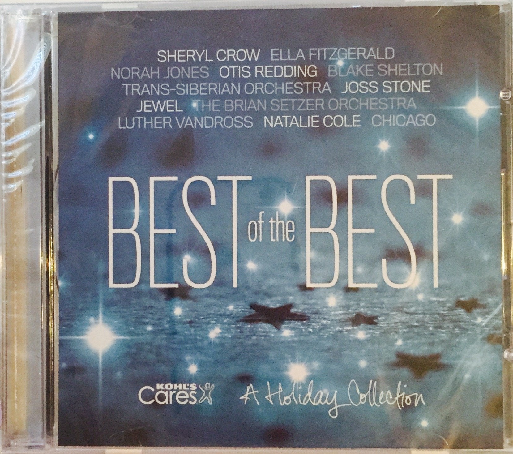 Sheryl Crow, Blake Shelton, Jewel, The Brian Seltzer orchestra, Norah Jones, Ella Fitzgerald, Chicago, Luther Vandross, Joss Stone, otis redding, Natalie Cole, Trans-Siberian Orchestra - Best of the Best - A Holiday Collection (CD)