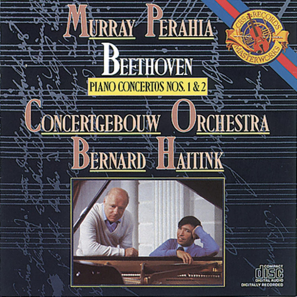 Steve Rogers / Murray Perahia / Concertgebouworkest / Bernard Haitink - Beethoven: Piano Concertos Nos. 1 & 2 (CD)