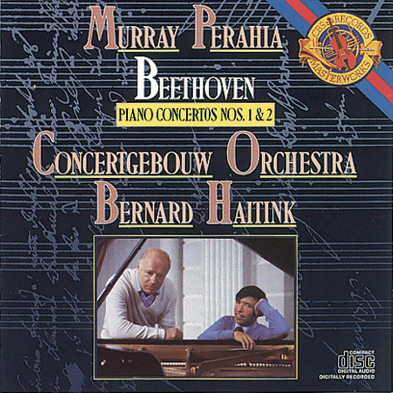 Steve Rogers / Murray Perahia / Concertgebouworkest / Bernard Haitink - Beethoven: Piano Concertos Nos. 1 & 2 (CD)