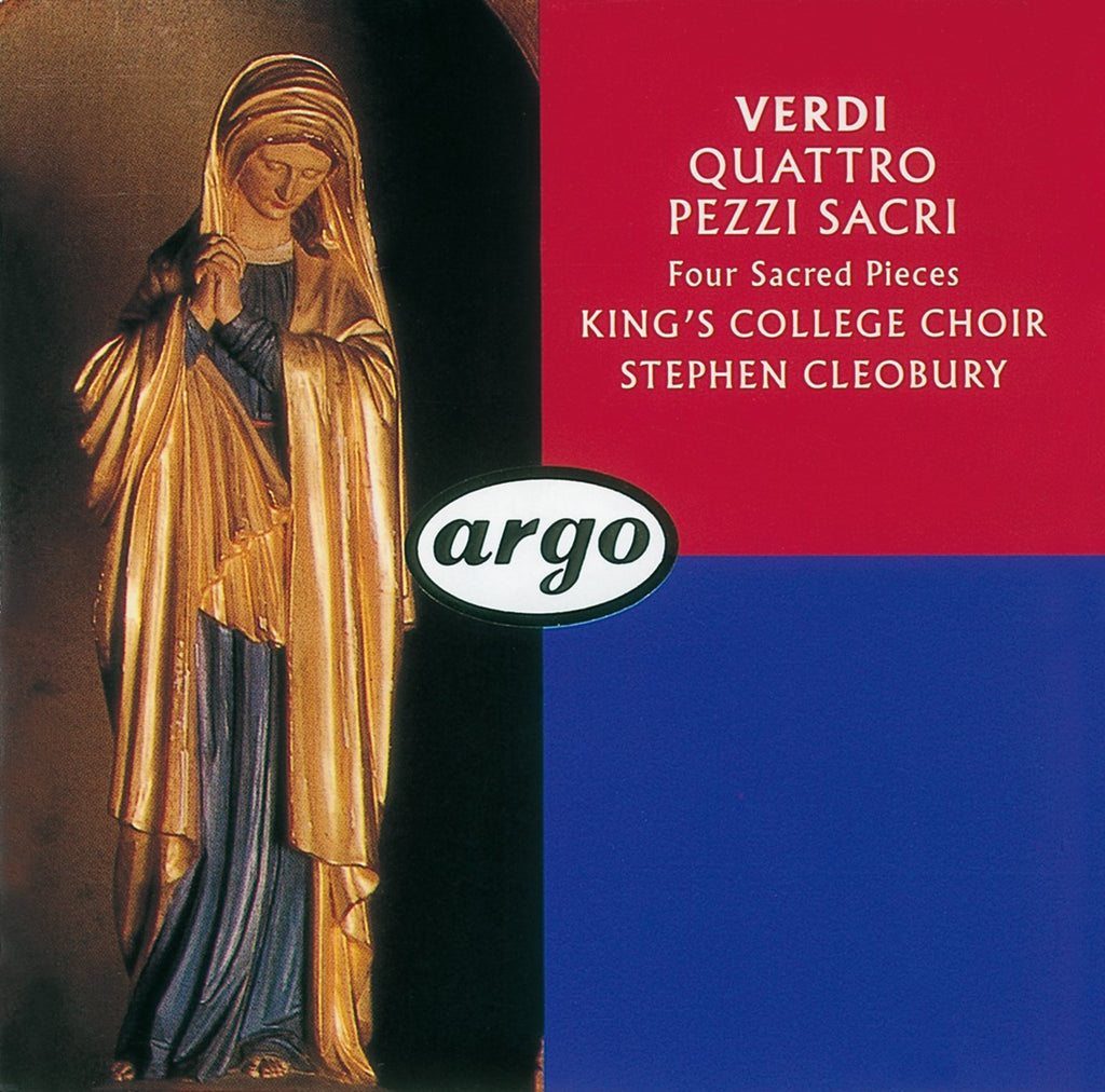 Giuseppe Verdi / The King's College Choir Of Cambridge / Stephen Cleobury - Four Sacred Pieces; Pater Noster (CD)