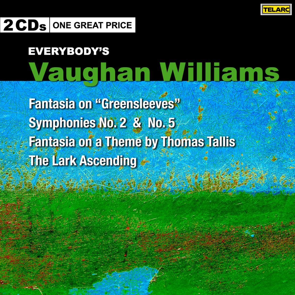 Williams - Vaughan Williams: Fantasia on Greensleeves / Symphonies 2 & 5 / Fantasia on a Theme / The Lark Ascending (CD)