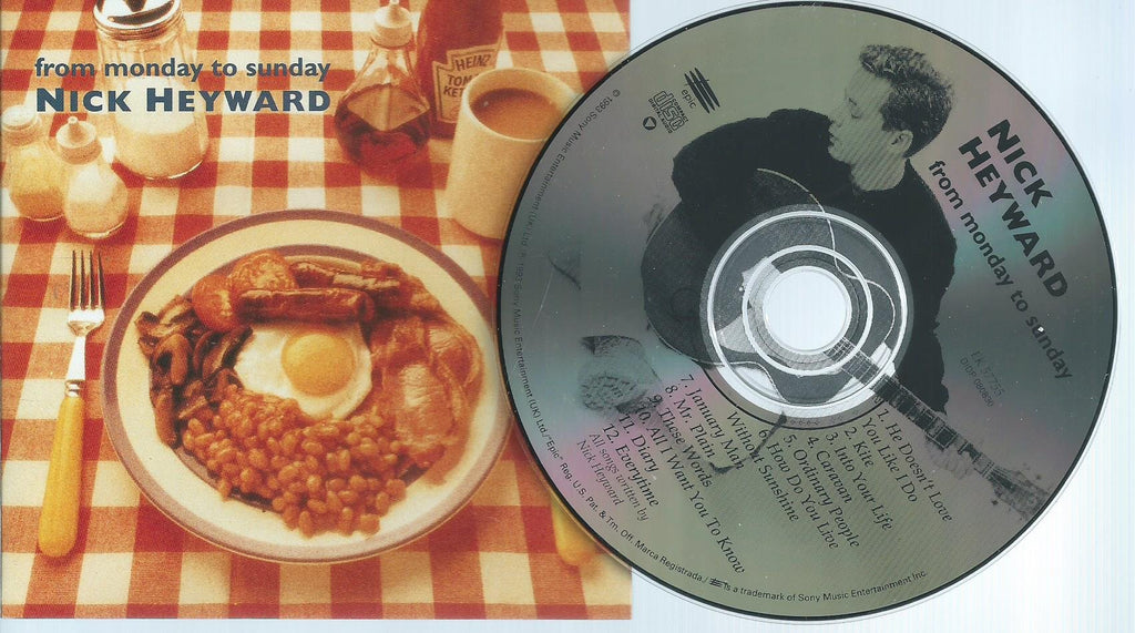 Nick Heyward - From Monday to Sunday (CD)