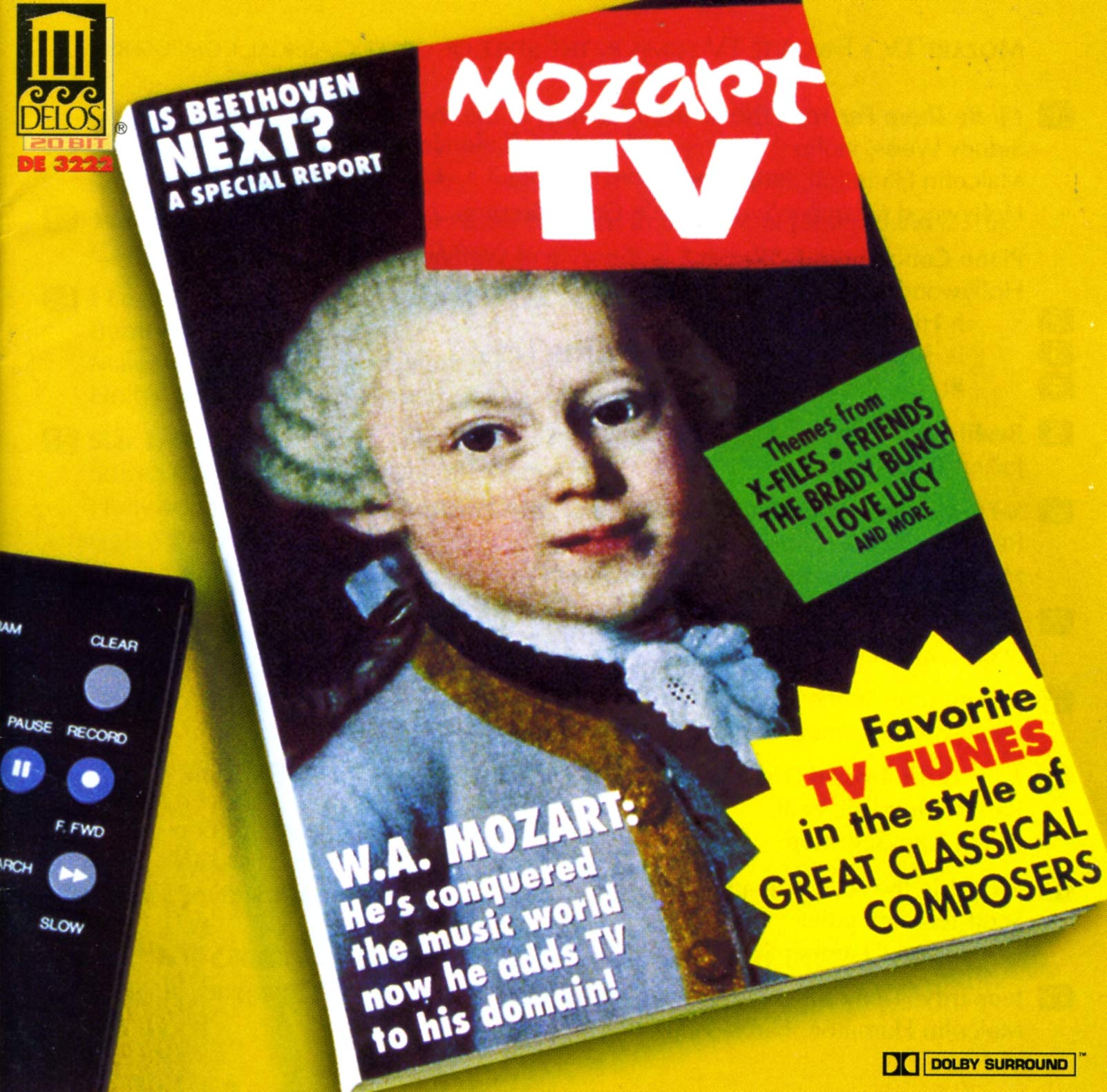 FRASER - Mozart TV - Favorite TV Tunes in the Style of Great Classical Composers (CD)
