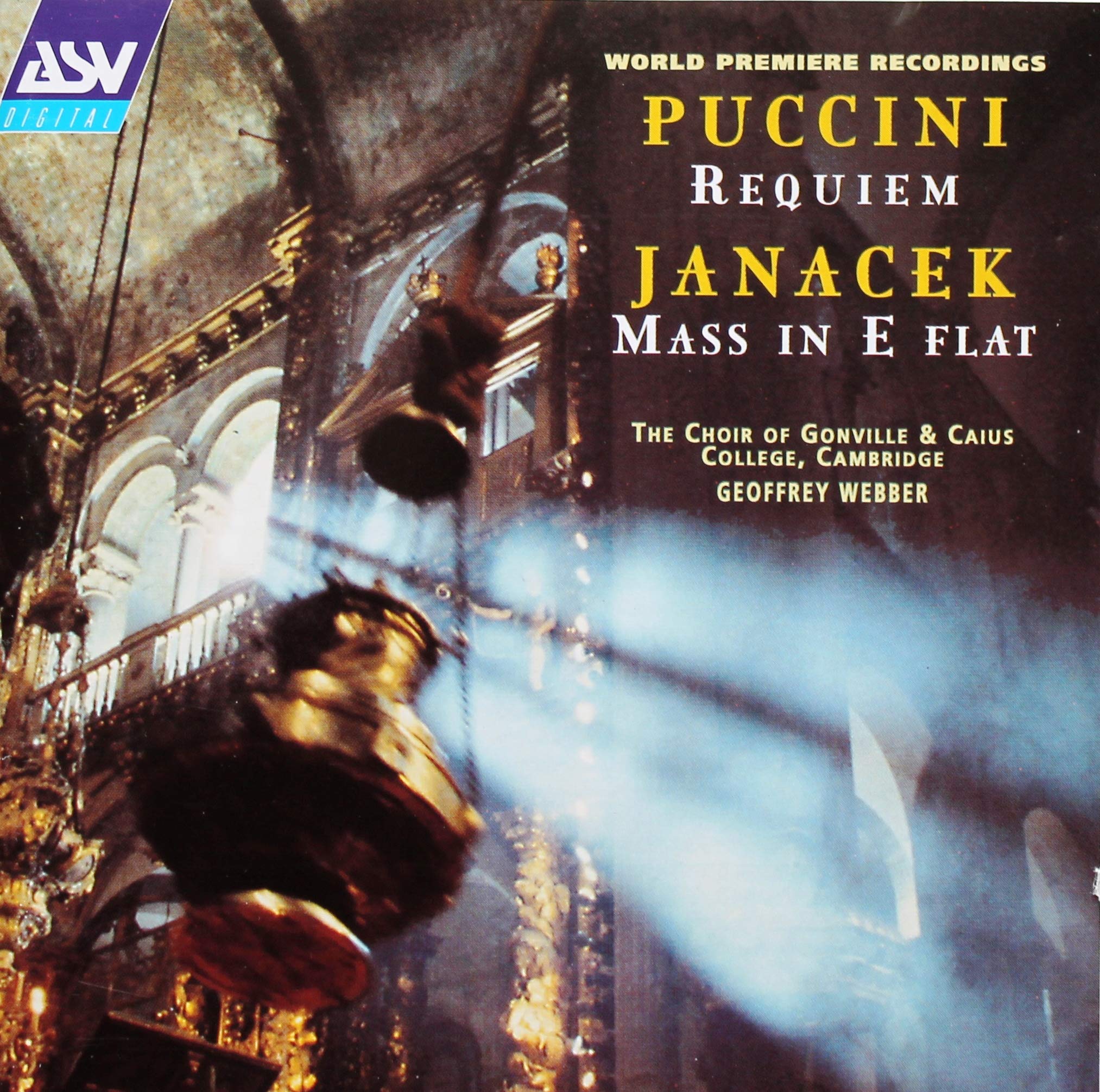 Puccini - Puccini/Janacek: Sacred Choral Works (World Premiere of Requiem and Mass in E Flat) (CD)