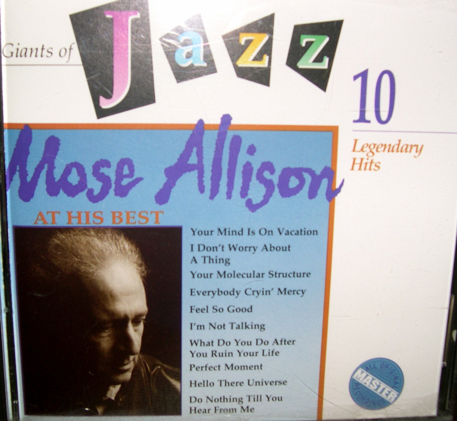 Mose Allison - Mose Allison At His Best: 10 Legandary Hits (CD)