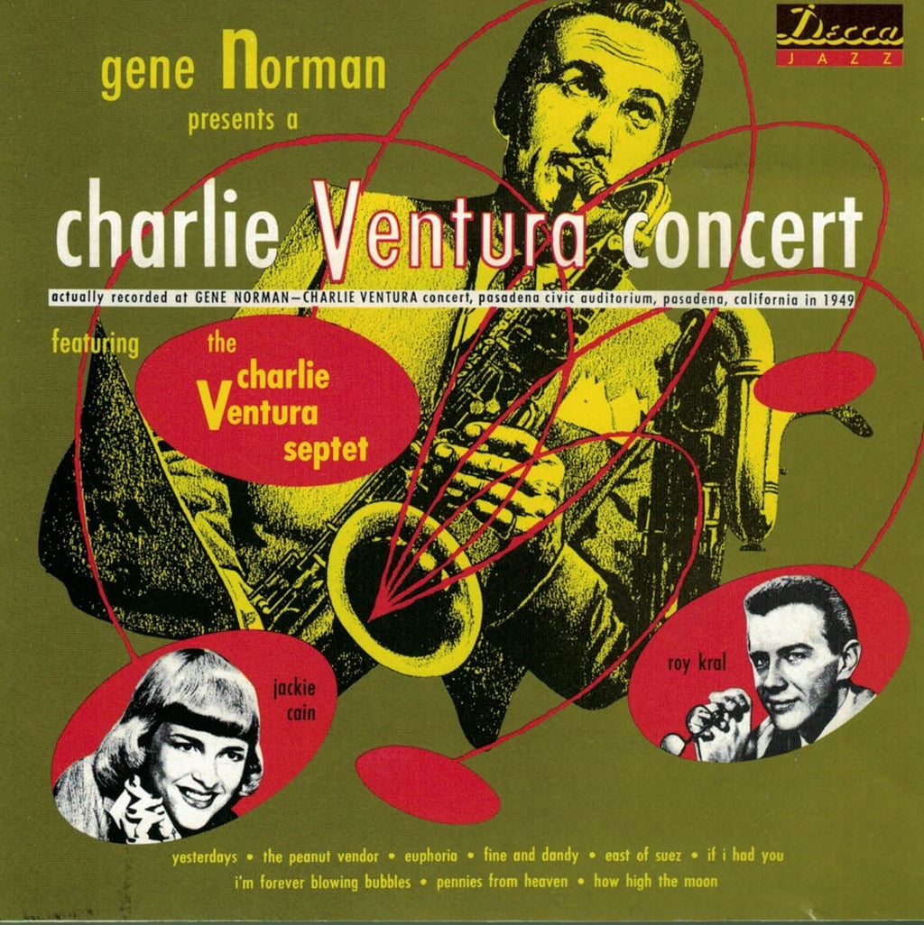 Gene Norman / Charlie Ventura / The Charlie Ventura Septet / Jackie & Roy - Gene Norman Presents Charlie Ventura Septet (CD)