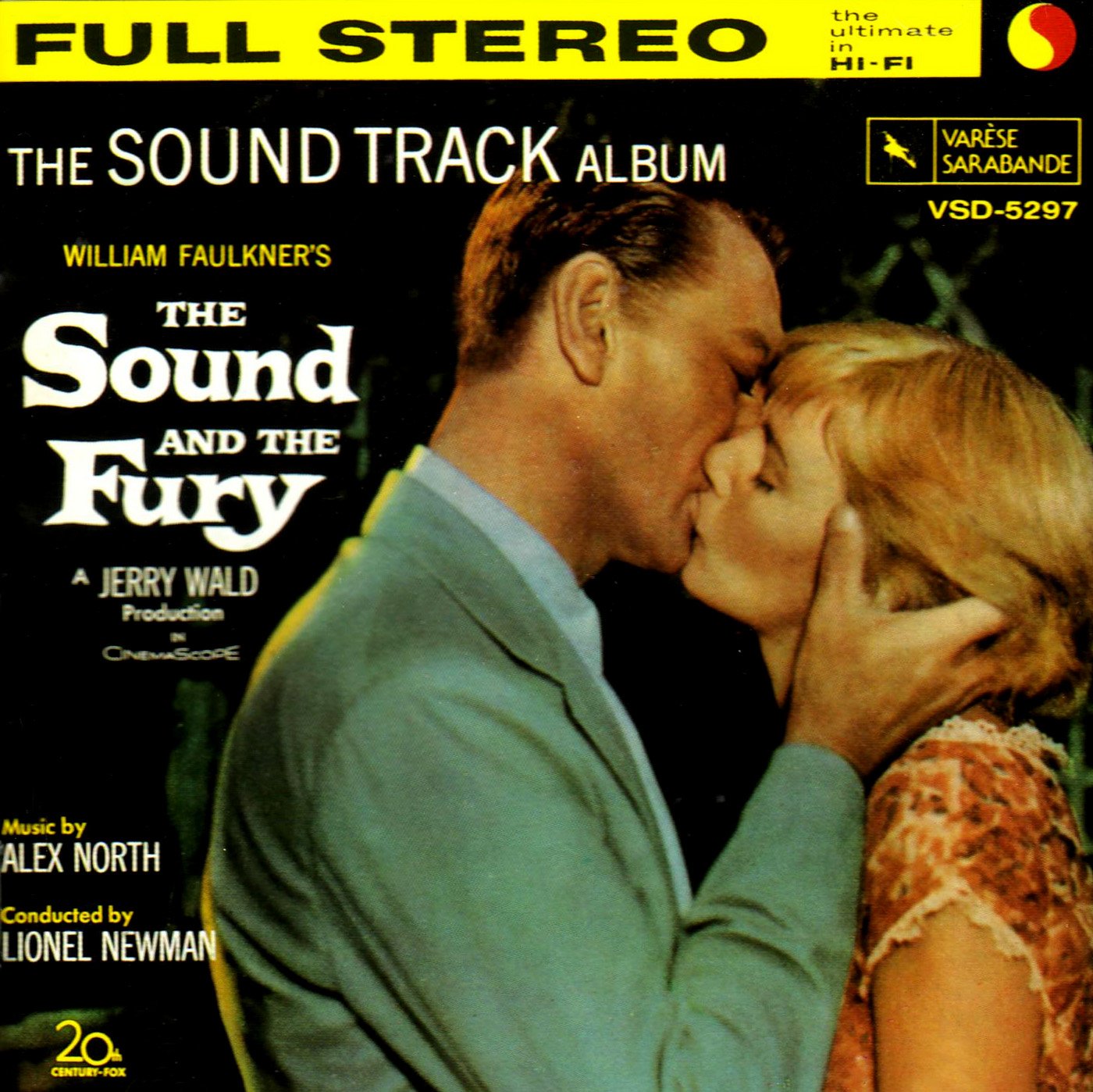 The Sound And The Fury (1959 Film) - Soundtrack (CD)