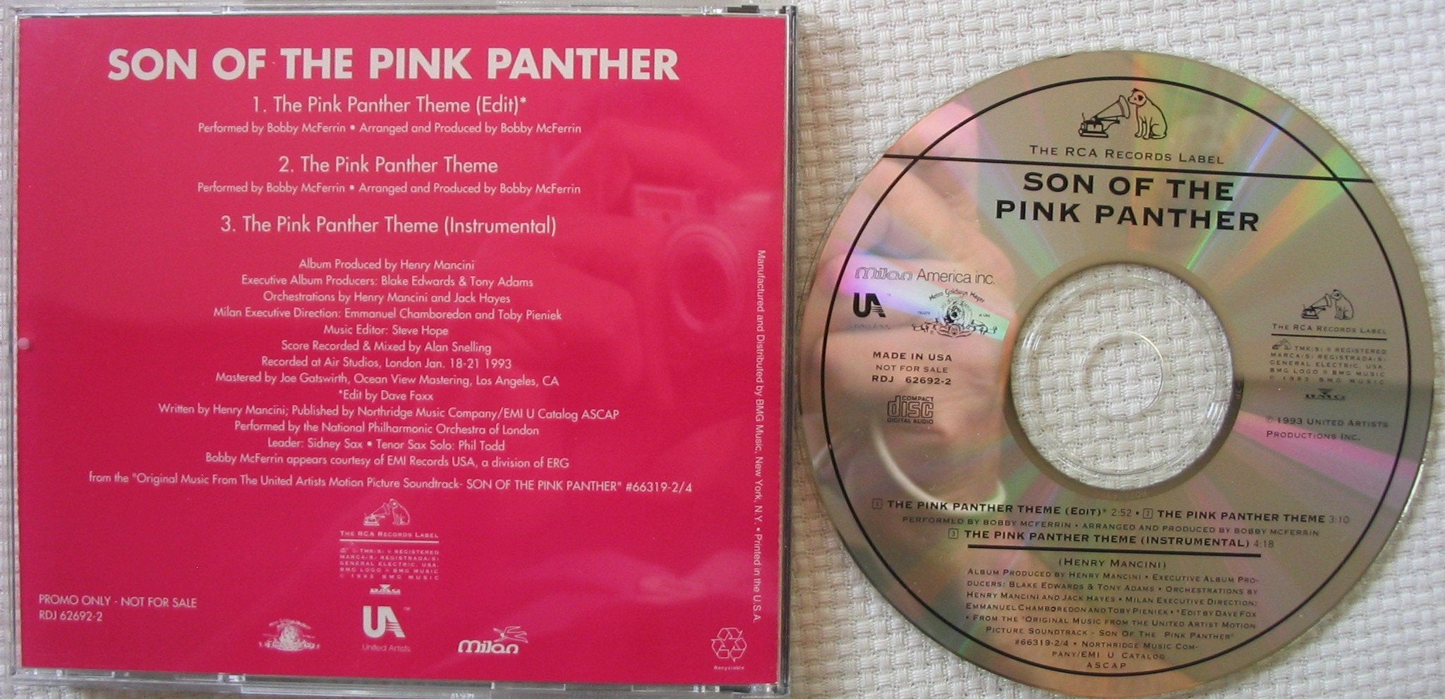 Son of the Pink Panther - Soundtrack (CD)