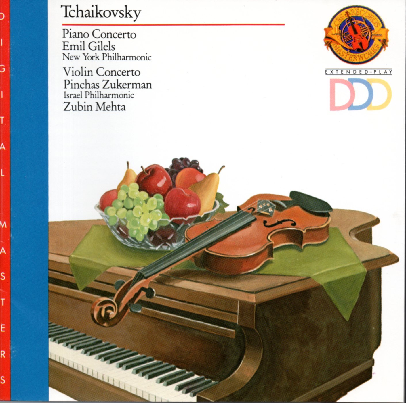 Tchaikovsky - Tchaikovsky: Piano Concerto / Violin Concerto (CD)