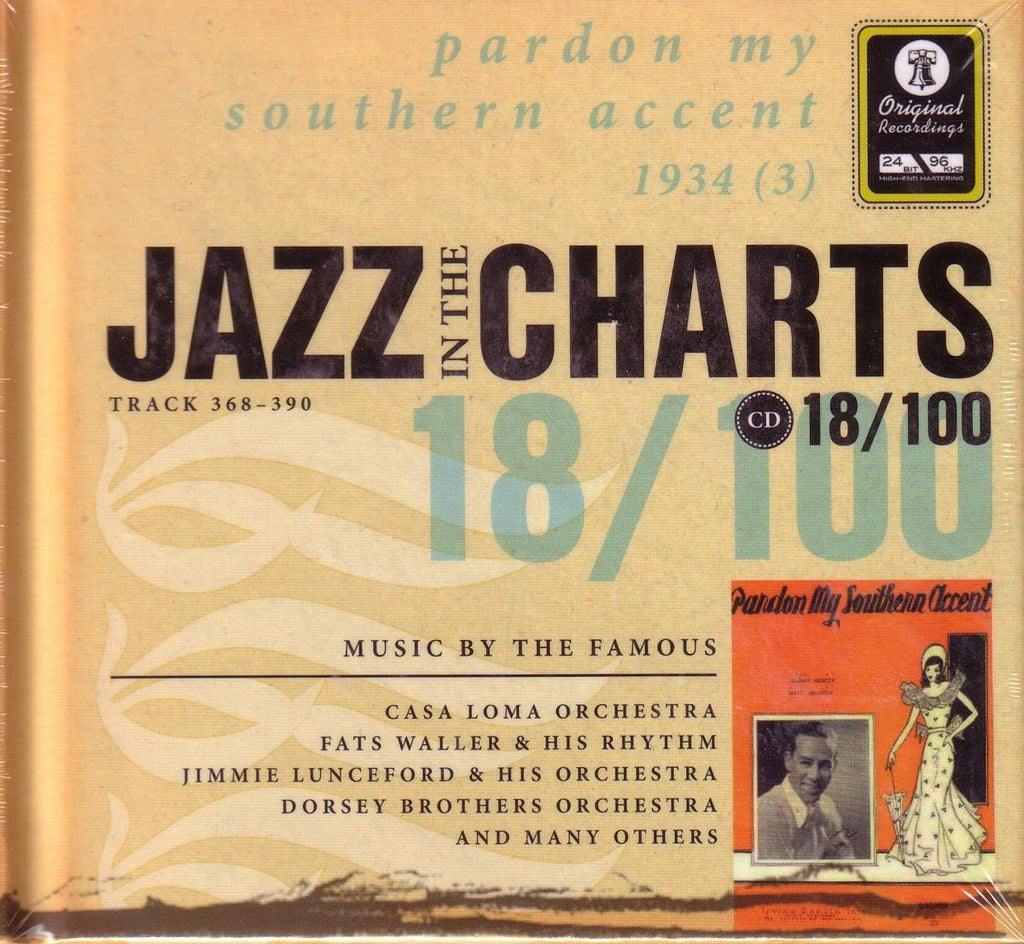 Jazz in the Charts - Vol. 18-Jazz in the Charts-1934 (CD)