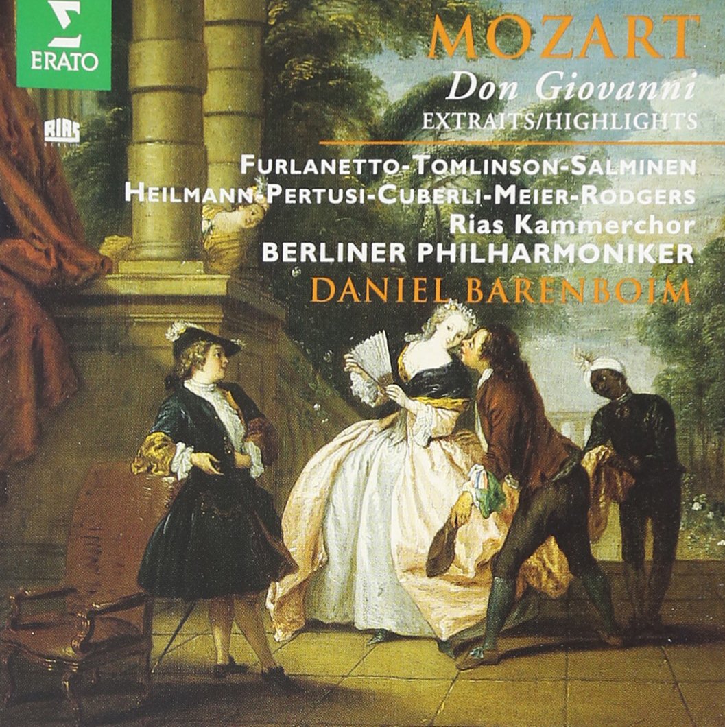 Wolfgang Amadeus Mozart / Ferruccio Furlanetto / John Tomlinson / Matti Salminen / Uwe Heilmann / Michele Pertusi / Lella Cuberli / Waltraud Meier / Joan Rodgers / RIAS-Kammerchor / Berliner Philharmoniker / Daniel Barenboim - Don Giovanni (CD)