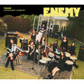 TWICE - Japan 6th Album [ENEMY] (LIMITED B Ver.) CD + Lyrics Booklet + Folded Poster + 3Cut Photo + Visual Die-Cut Clear Sticker + Visual booklet + 5 Extra Photocards (CD)