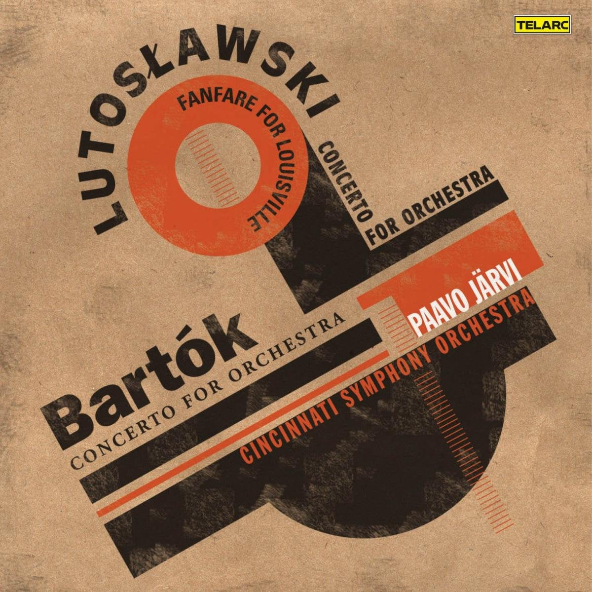 Witold Lutoslawski / Bela Bartok / Paavo Jarvi / Cincinnati Symphony Orchestra - Bartok and Lutoslawski: Concertos for Orchestra (CD)
