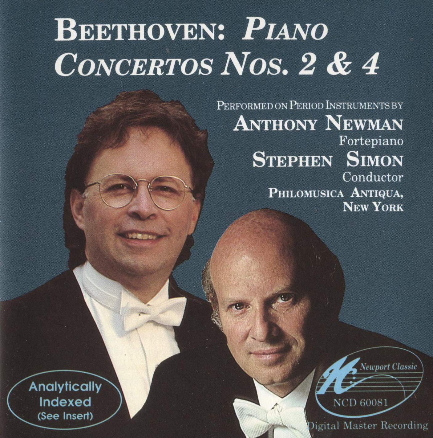 Beethoven - Beethoven: Piano Concertos Nos. 2 & 4 (CD)
